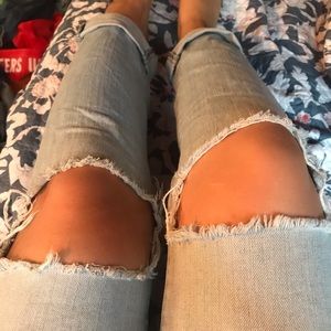 LF Light Denim Boyfriend Jeans